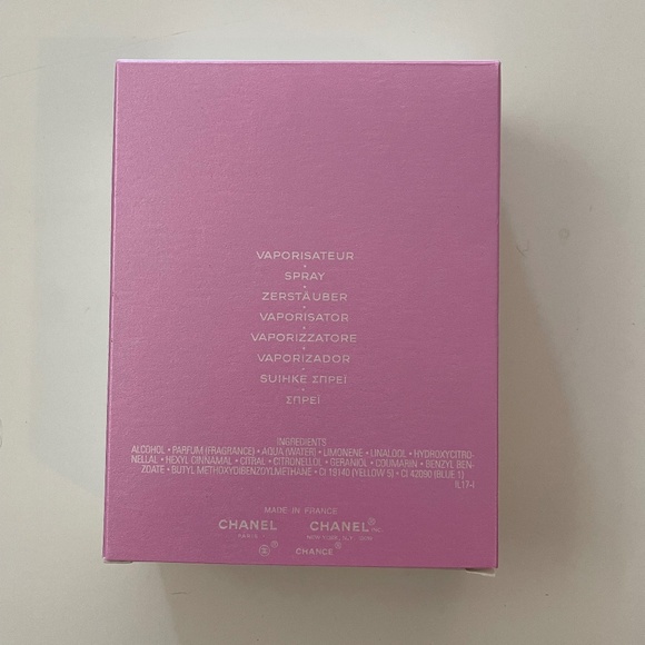 CHANEL Chance Eau Fraiche EDT - BOX ONLY - Picture 2 of 5